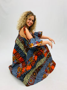 Printed Tent Dress